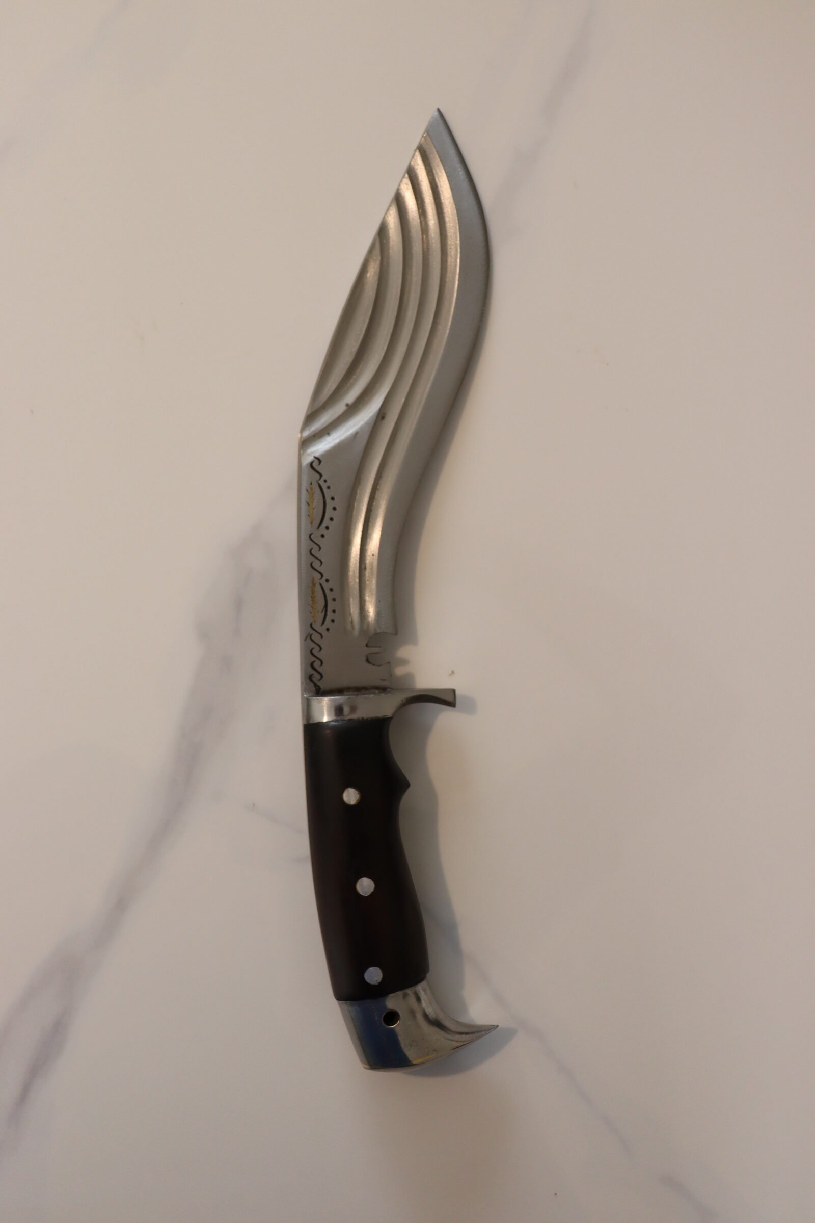 8" Original 5 Chira Handcrafted Khukuri – Traditional Souvenir Handicraft