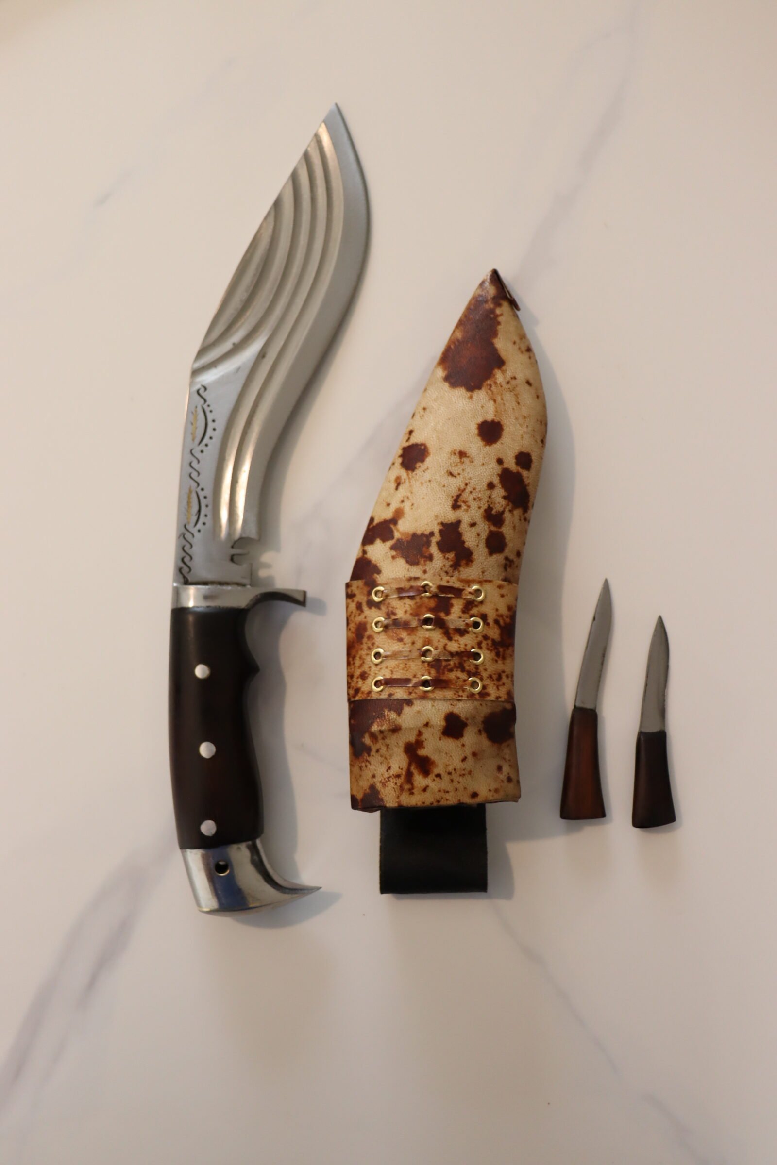 8" Original 5 Chira Handcrafted Khukuri – Traditional Souvenir Handicraft