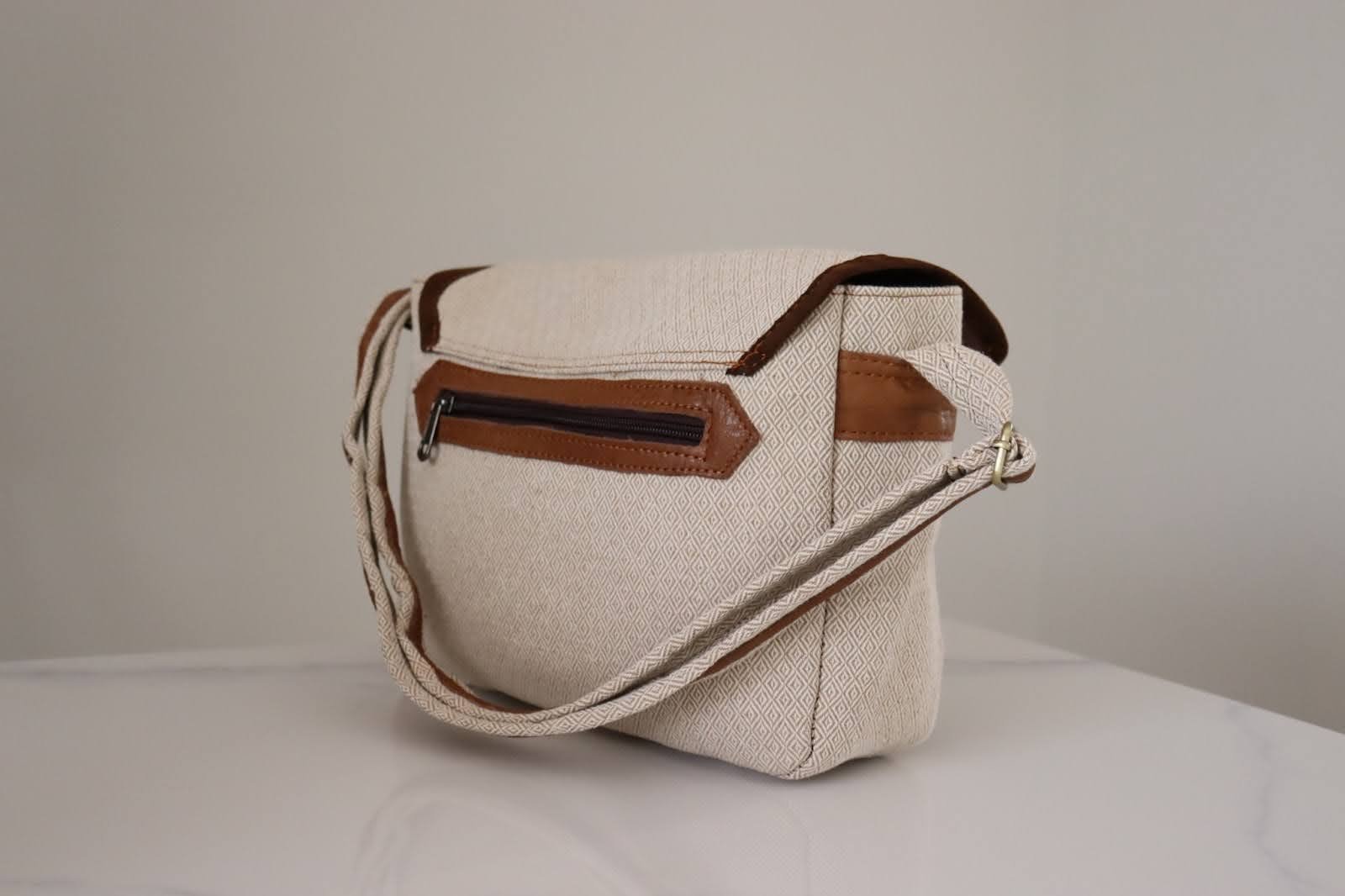 Handcrafted Artisan Crossbody Messenger Bag