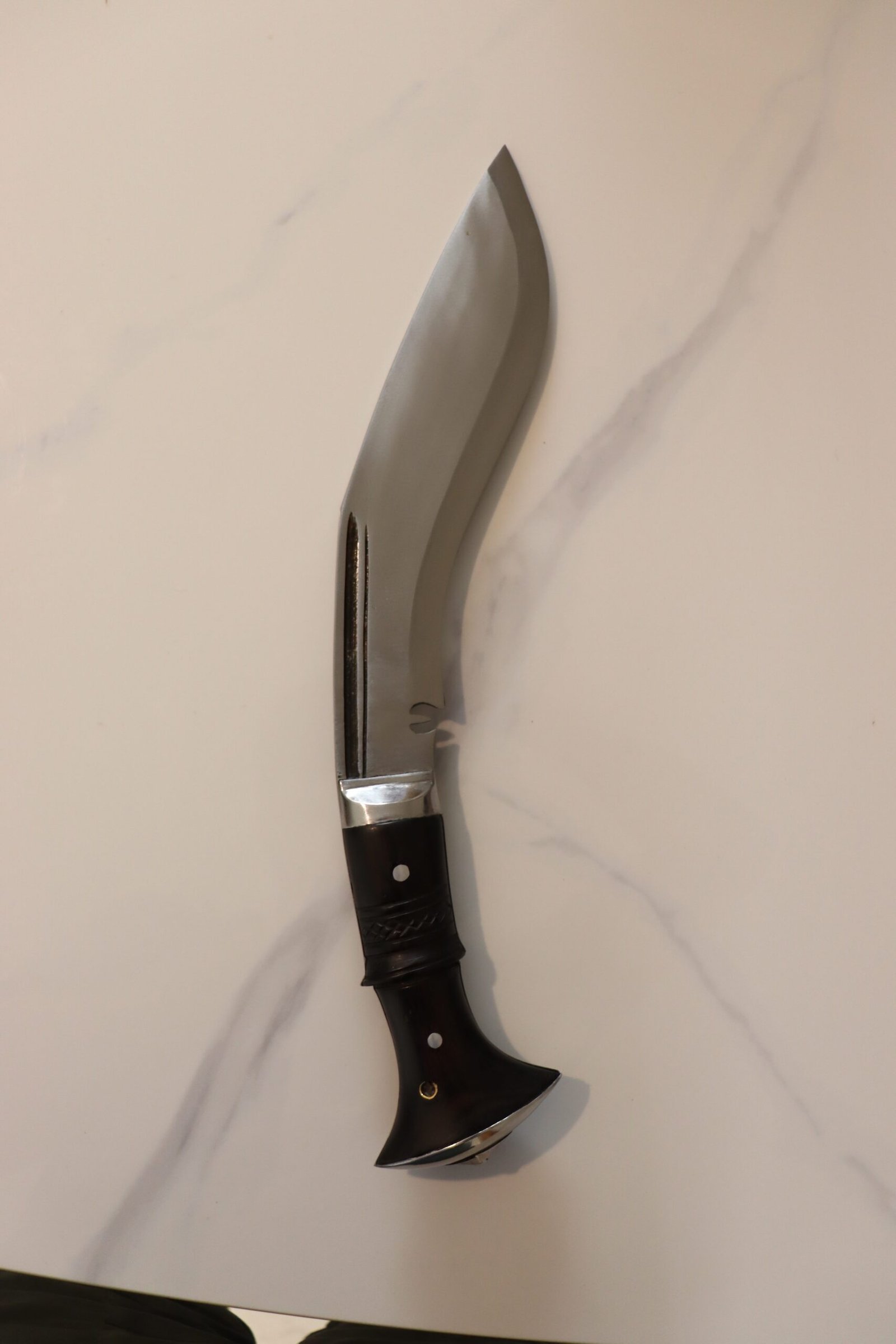 9" Original Nepal Army Khukuri Knife – Handmade Gurkha Khukri with matte Sheath