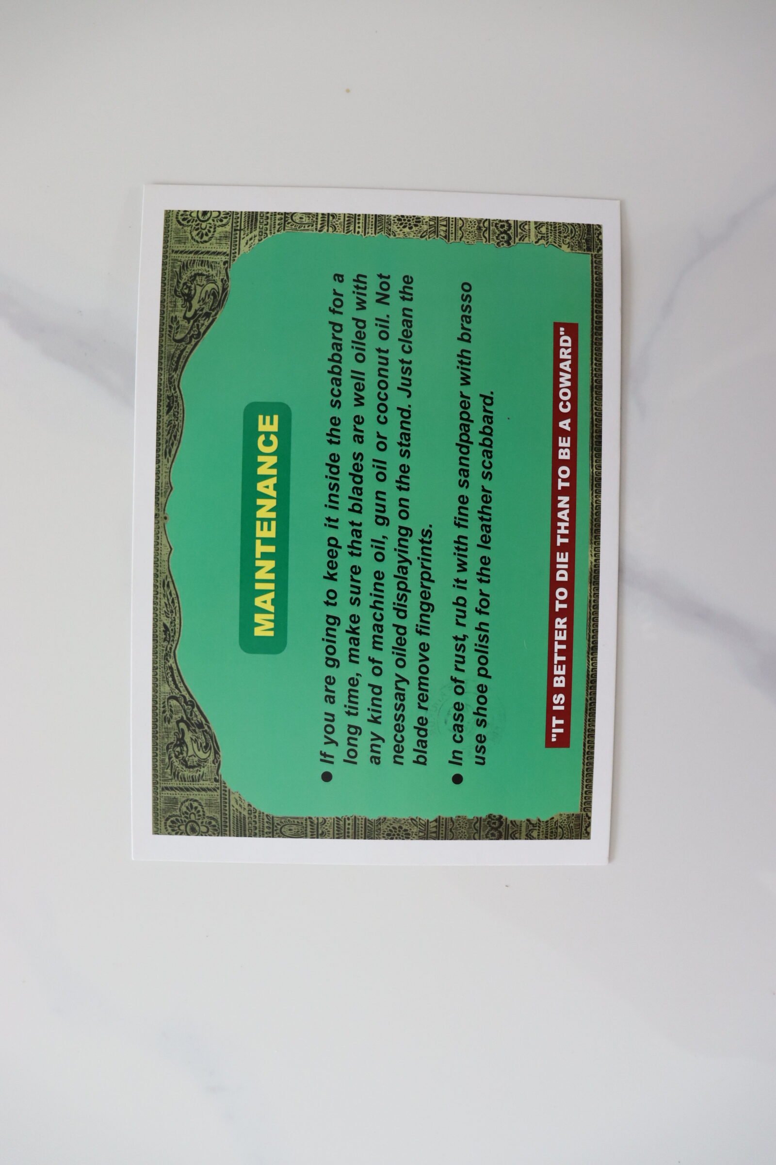 10'' Original handcrafted Nepali khukuri with sheath