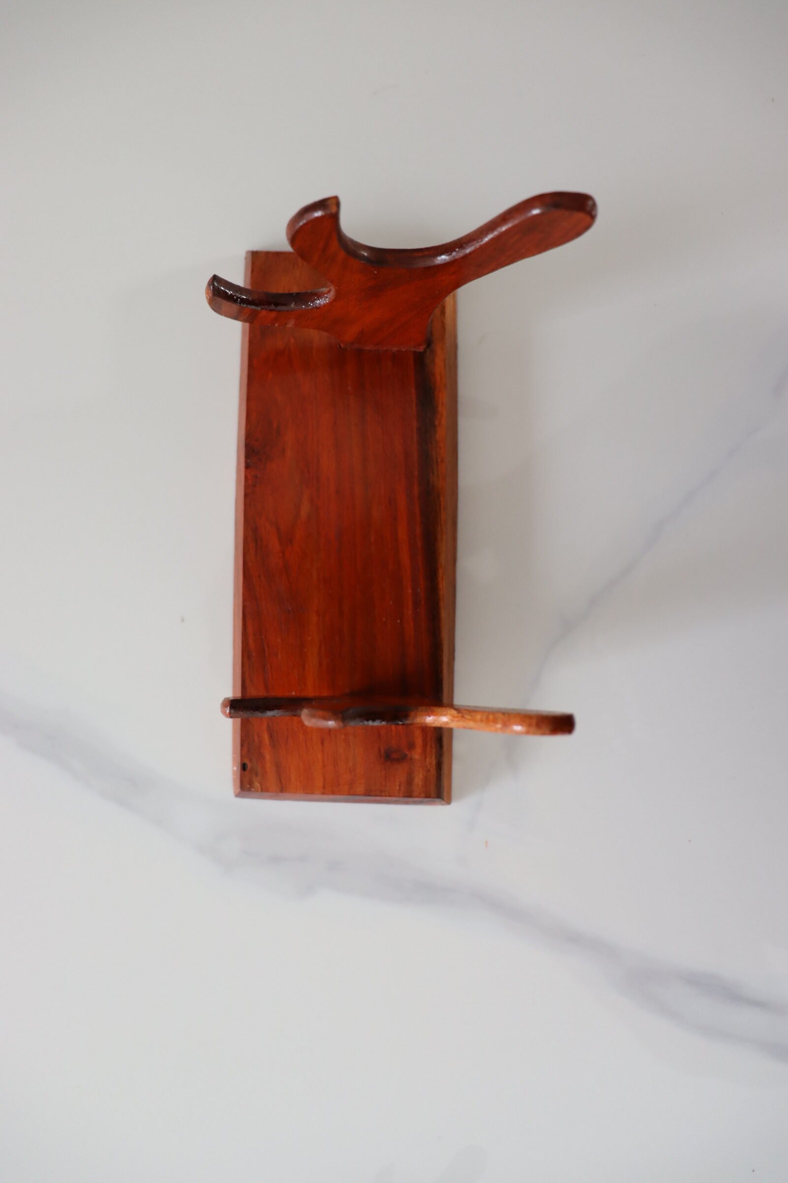 Handcrafted Wooden Khukuri Display Stand – Traditional Nepali Knife Holder